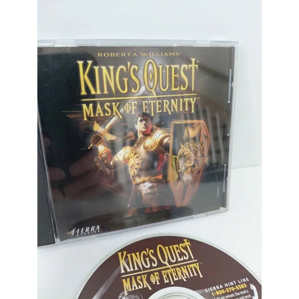 King's Quest: Mask of Eternity PC‎ CD-Rom 1998 Windows Sierra Adventure Game